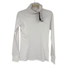 Under Armour Coldgear Women's size XS Funnel Neck Long Sleeve Shirt fitted NWT